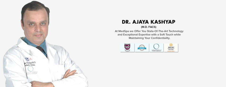 Dr Ajaya Kashyap certificate cosmetic surgeon in Delhi